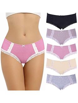 LYYTHAVON Womens Underwear Breathable Cotton Brief Ladies Panties