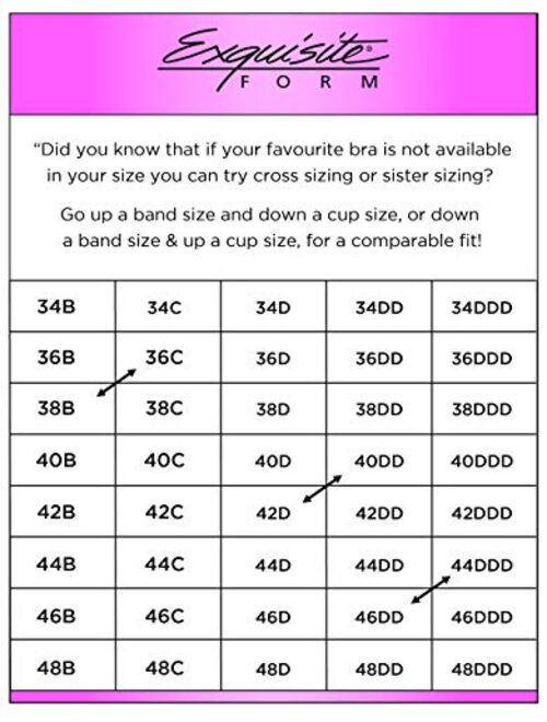 Exquisite Form Fully Women's Original Full Support Bra #5100532