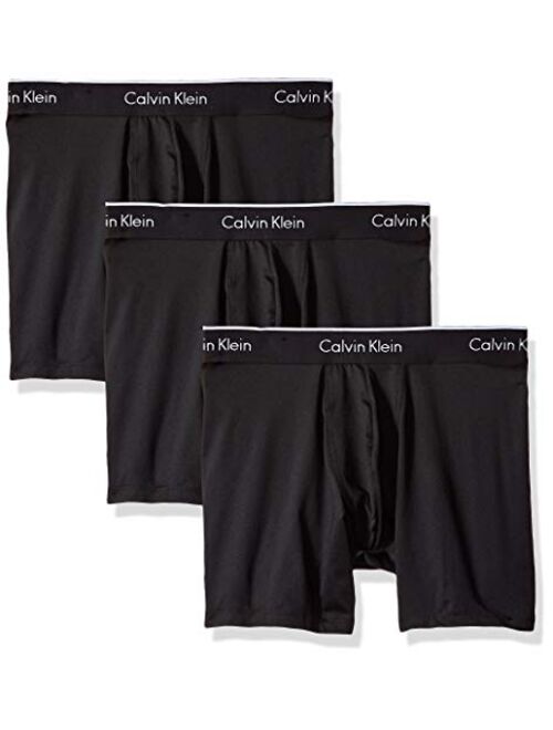 Calvin Klein Men's Microfiber Stretch 3-Pack Boxer Briefs