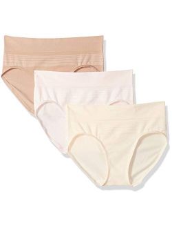 Women's Blissful Benefits Seamless Hipster Panty 3 Pack