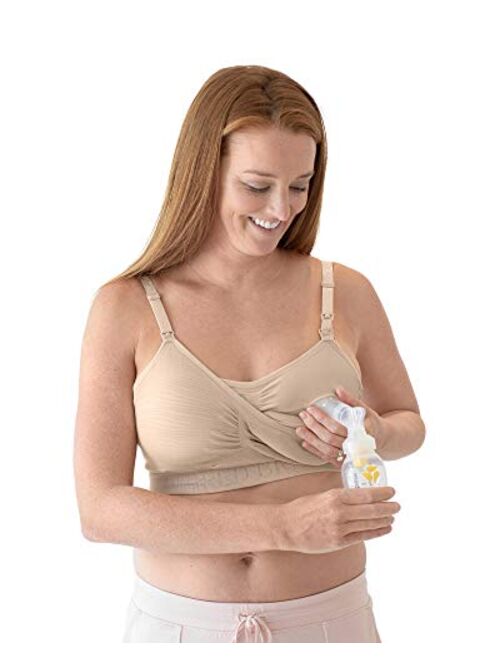 Kindred Bravely Sublime Hands Free Pumping Bra | Patented All-in-One Pumping & Nursing Bra with EasyClip