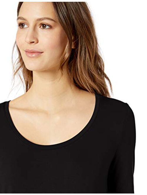 Amazon Essentials Women's 3/4 Sleeve Scoopneck Tunic
