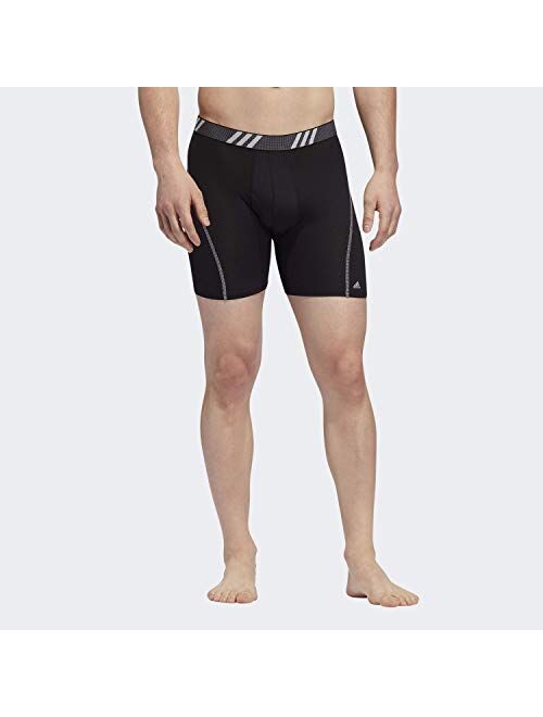 adidas Men's Performance Mesh Boxer Briefs Underwear (2-Pack)