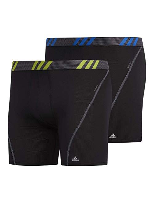 adidas Men's Performance Mesh Boxer Briefs Underwear (2-Pack)