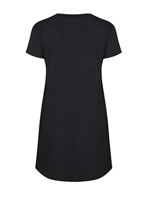 Rdfmy Women's Lace Long Sleeve Tops Casual Round Neck Top Blouses