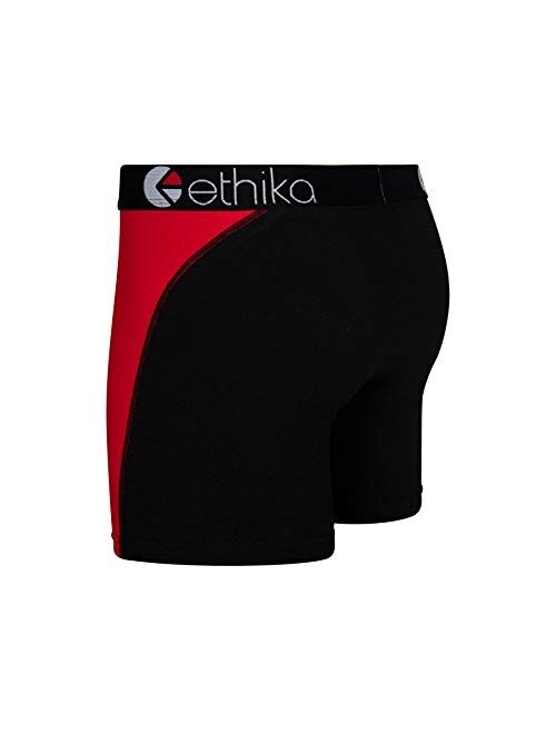 Ethika - The Mid Cotton Solid Elastic Waist Boxer