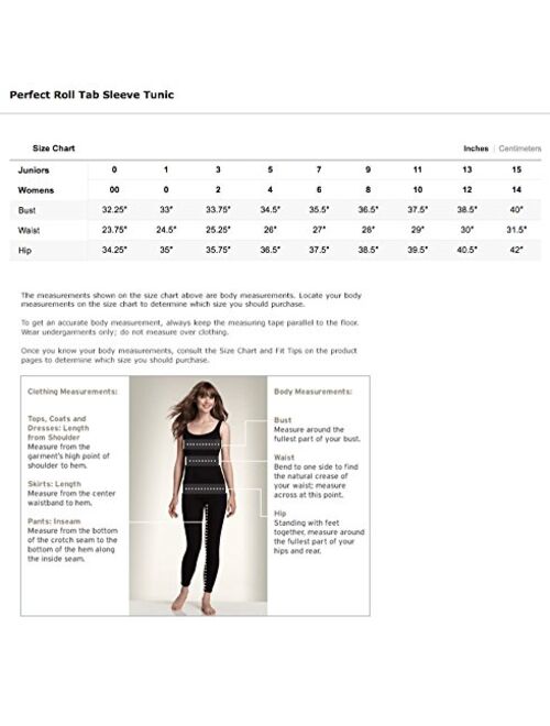 Women's Roll Tab Sleeve Tunic, Perfect Long for Leggings Shirt Cute Versatile Top