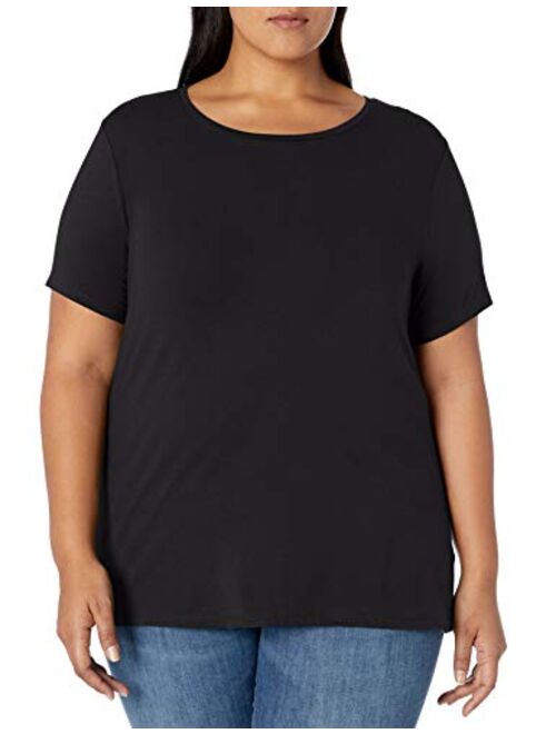 Amazon Essentials Women's Plus Size Short-Sleeve Crewneck T-Shirt