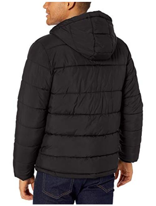 Amazon Essentials Men's Heavyweight Hooded Puffer Coat