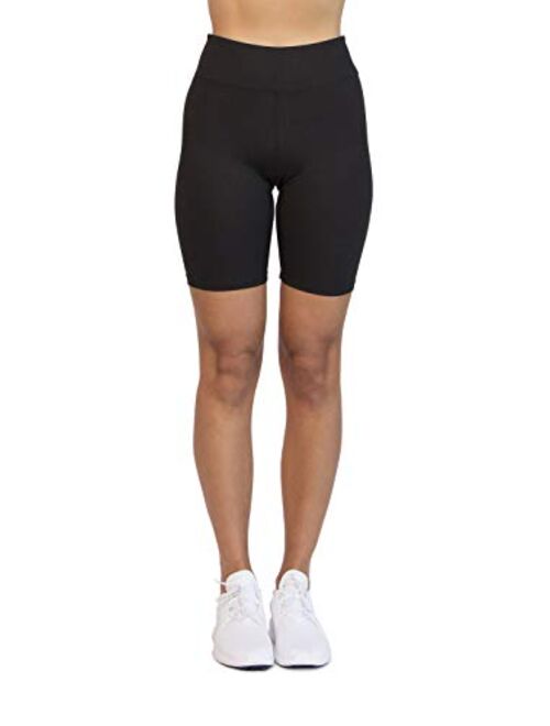 OCOMMO Biker Shorts for Women Waist 3 Inch Thigh Saver Shorts for Under Dresses