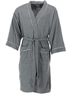 Men's Waffle Kimono Robe