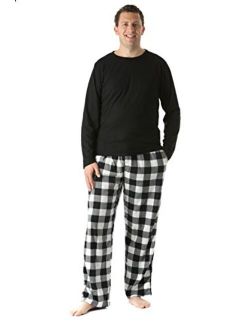 #followme Polar Fleece Pajama Pants Set for Men Sleepwear PJs