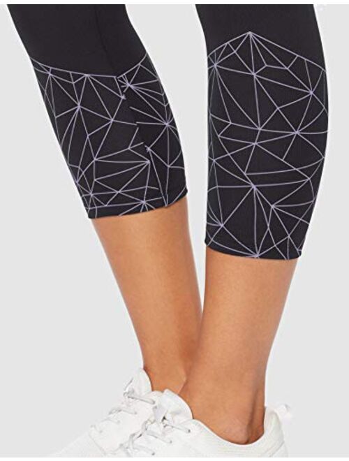 Amazon Brand - AURIQUE Women's Cropped Sports Leggings