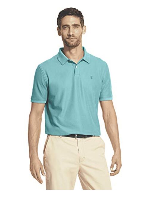IZOD Men's Advantage Performance Short Sleeve Solid Polo (Discontinued by)