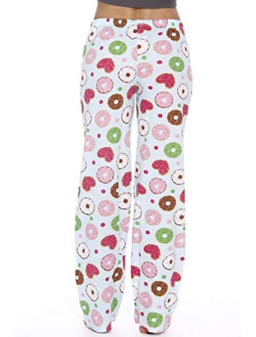 Just Love 100% Cotton Jersey Knit Fun Print Women Pajama Pants Sleepwear