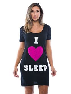 Just Love Sleep Dress for Women Sleeping Dorm Shirt