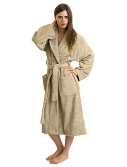 TowelSelections Women's Robe, Turkish Cotton Luxury Terry Shawl Bathrobe