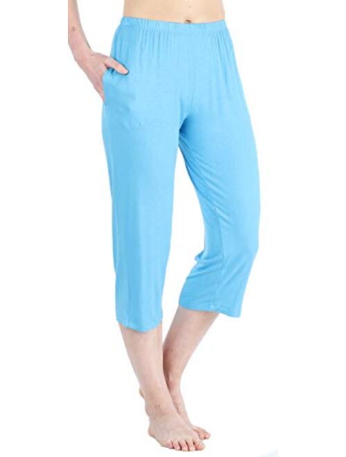 Pajama Heaven Women's Bamboo Jersey Pajama Sleepwear