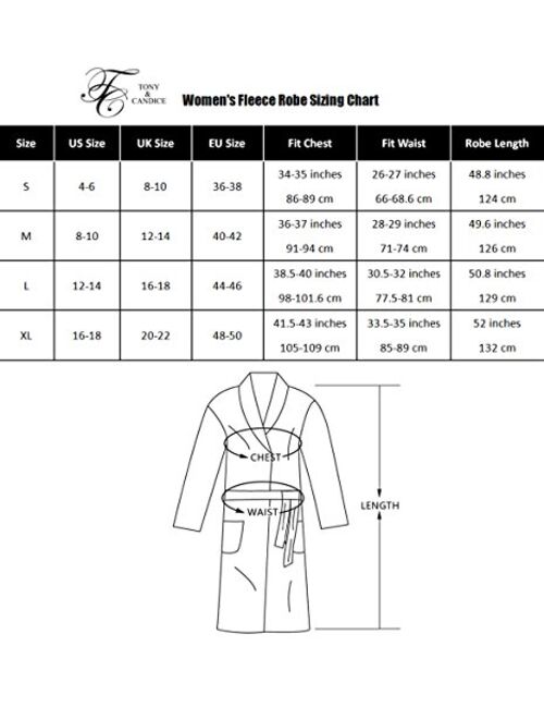 Women's Fleece Bathrobe Long Shawl Collar Plush Robe