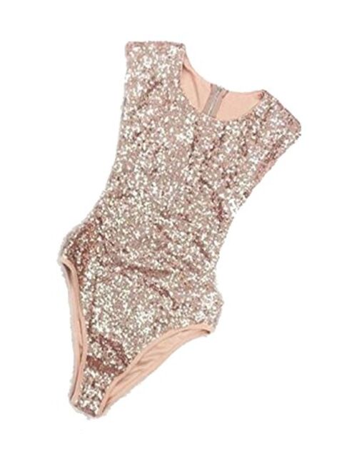 YOLI Women's Sequin Glitter Sparkle Party Top Blouse Shirt Plus Size with Sleeve