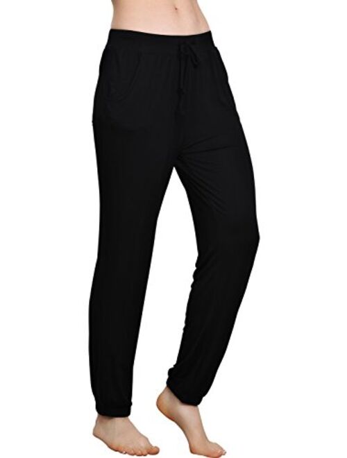 Vislivin Women's Stretch Knit Pajama Pants Modal Sleep Pant