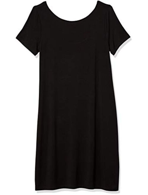 Amazon Brand - Daily Ritual Women's Jersey Ballet-Back T-Shirt Dress