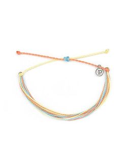 Pura Vida Anklet 100% Waterproof, Wax-Coated with Iron-Coated Copper Charm
