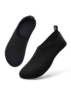 mysoft Women Men Water Shoes Barefoot Sports Aqua Yoga Socks for Beach Swim