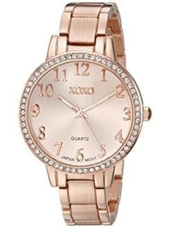 XOXO Women's XO5846 Analog Display Analog Quartz Gold Watch