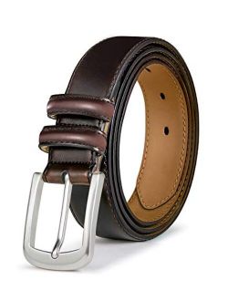 Mens Belt,Bulliant Genuine Leather Belt for Men's Dress Jeans Golf Belt
