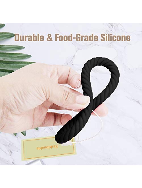 Idakekiy Key Chain, Silicon Wristlet Keyring Bangle Keychain Bracelet Holder for Women Girl