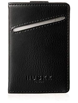 Men Wallet - RFID Minimalist Slim Front Pocket Card Travel Holder Clip