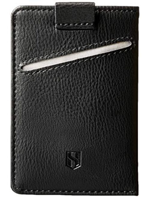 Men Wallet - RFID Minimalist Slim Front Pocket Card Travel Holder Clip