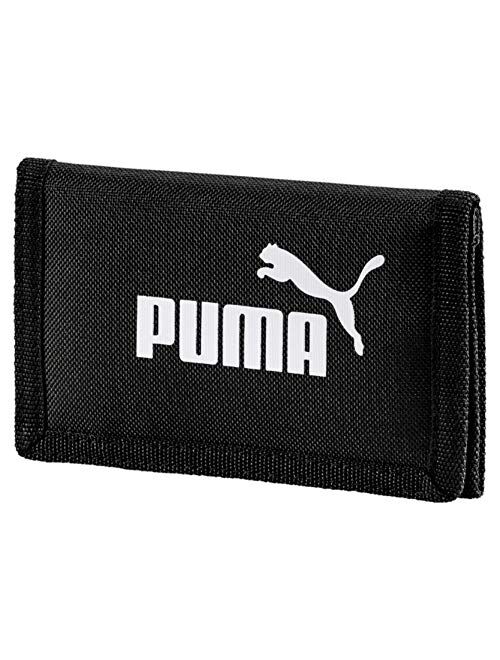 PUMA Phase Sports Zipped Wallet Money Purse Black