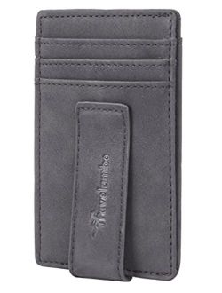 Money Clip Front Pocket Wallet Slim Minimalist Wallet RFID Blocking