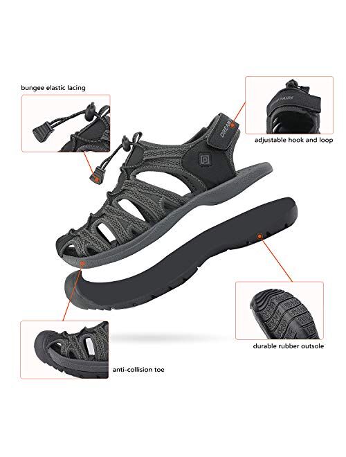 DREAM PAIRS Women's 160912-W Adventurous Summer Outdoor Sandals