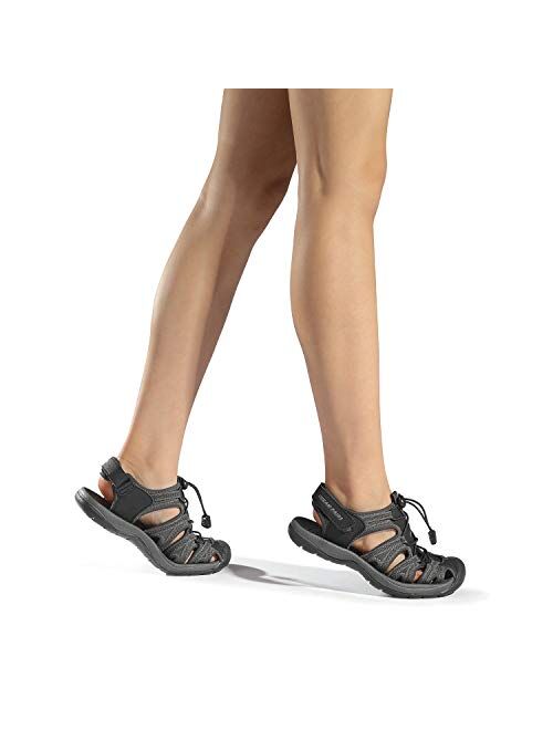 DREAM PAIRS Women's 160912-W Adventurous Summer Outdoor Sandals