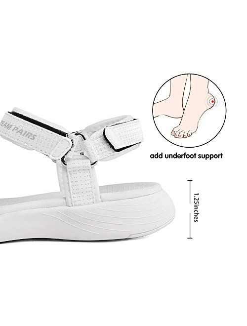 DREAM PAIRS Women's Sport Athletic Sandals Outdoor Hiking Sandals