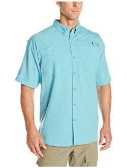 Men's PFG Tamiami II Short Sleeve Shirt, UPF 40 Sun Protection, Wicking Fabric