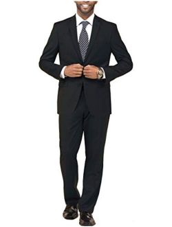 Mens Suit Classic Fit 3 Piece Suit for Men and 2 Piece Suit for Wedding Formal Regular fit Big and Tall