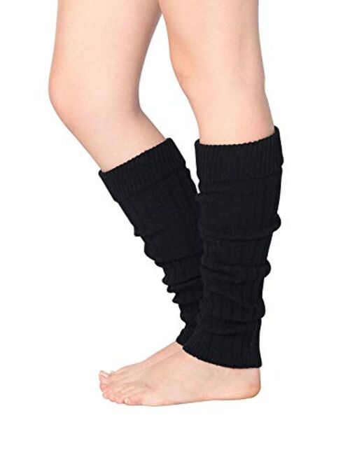 Isadora Paccini Women's Ribbed Knit Leg Warmers