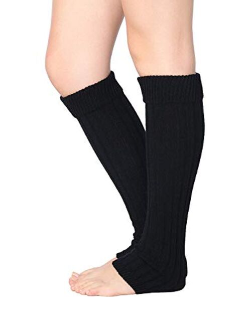 Isadora Paccini Women's Ribbed Knit Leg Warmers