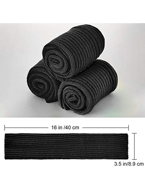 80s Women Knit Leg Warmers Ribbed Leg Warmers for Party Accessories