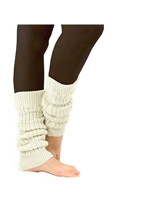 TeeHee Gift Box Women's Fashion Leg Warmers or Leg Warmers with Boot Topper combo Assorted Multi Pair