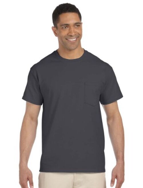 Gildan G2300 Adult Ultra Cotton Solid Short Sleeve Crew Neck T-Shirt with Pocket