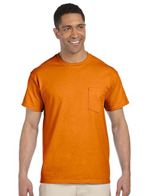 Gildan G2300 Adult Ultra Cotton Solid Short Sleeve Crew Neck T-Shirt with Pocket