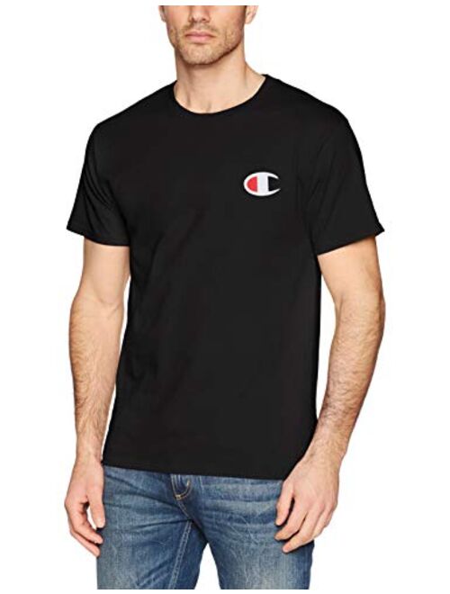 Champion Men's Cotton Printed Jersey Short Sleeve Crew Neck T-Shirt