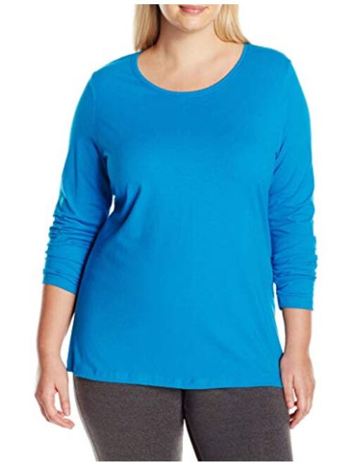Buy JUST MY SIZE Women's Plus Size Long Sleeve Tees online