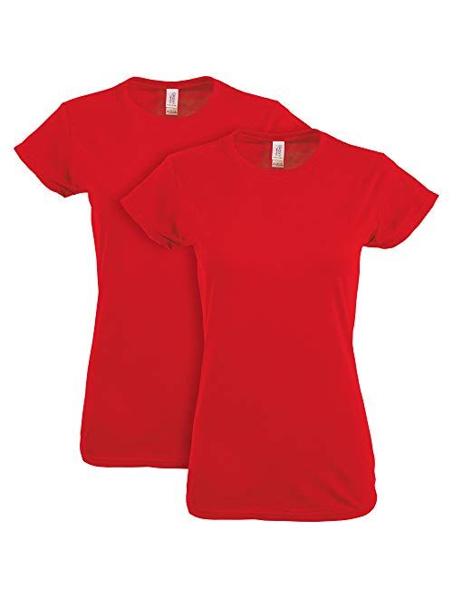 Gildan Women's Softstyle Cotton T-Shirt, 2-Pack