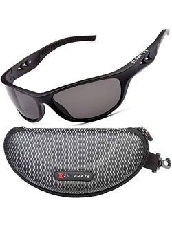 ZILLERATE Polarized Sunglasses For Men - Sport Running Golf Fishing Cycling